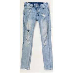 KSUBI VAN WINKLE TRASHED SKINNY JEANS